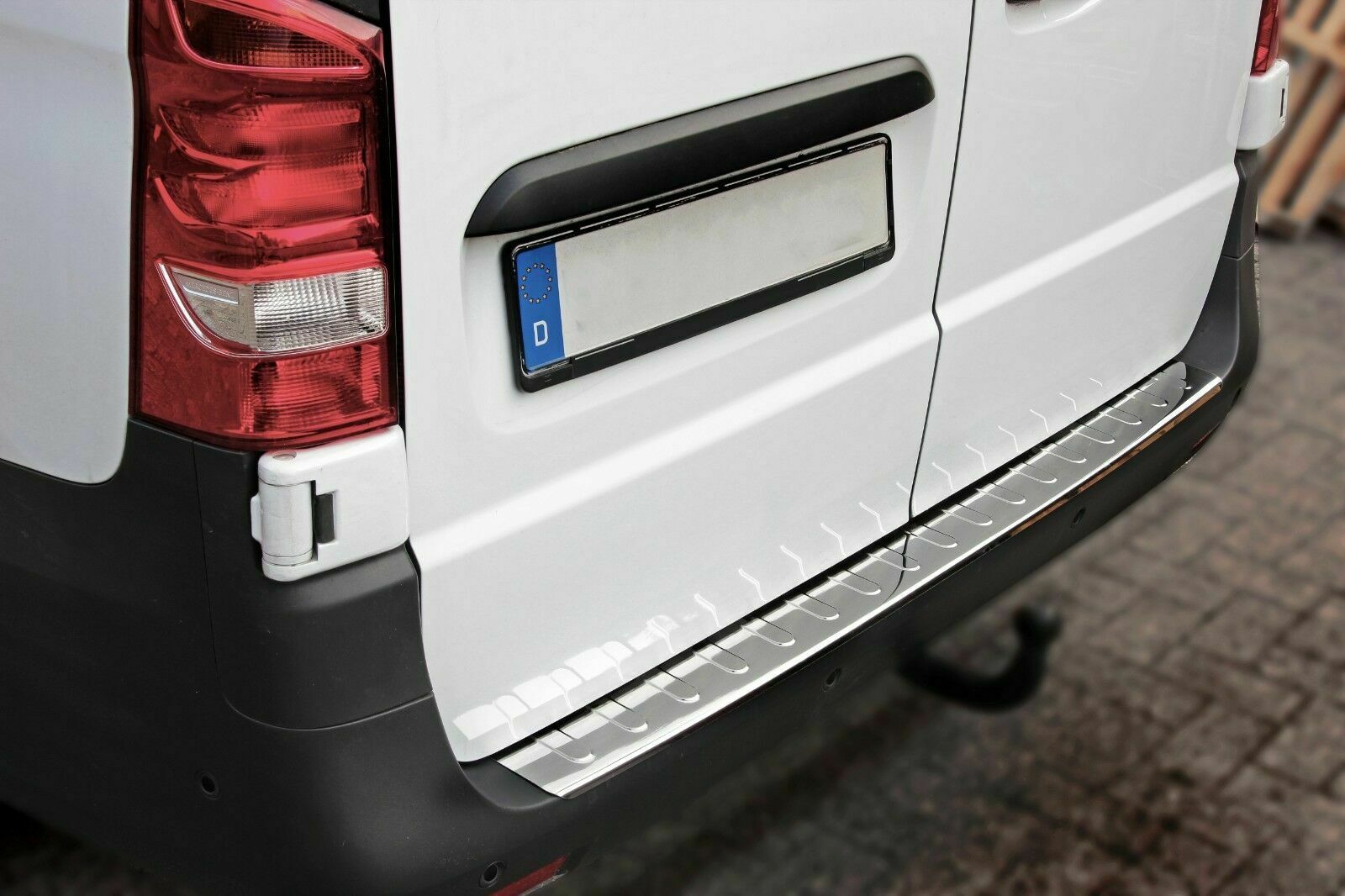 MIT ABKANTUNG LADEKANTENSCHUTZ Edelstahl für Mercedes Vito V-Klasse W447 2014-