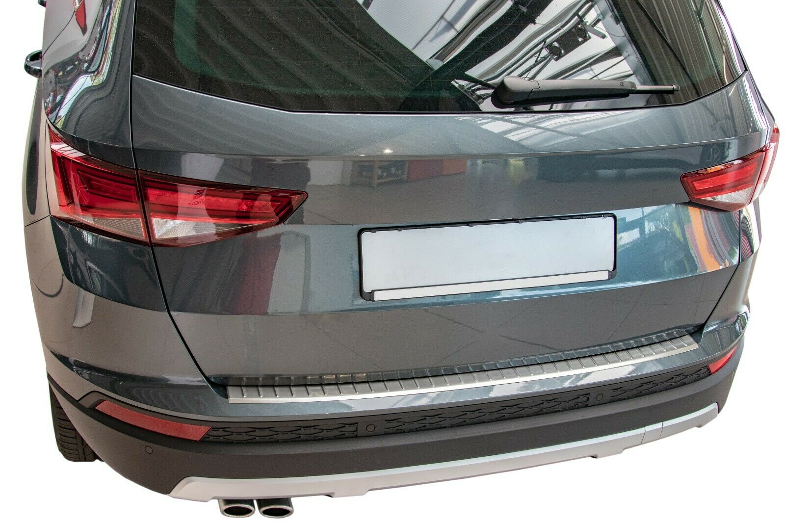MIT ABKANTUNG LADEKANTENSCHUTZ MATT für Seat Ateca (Typ KH7) ab 2016-