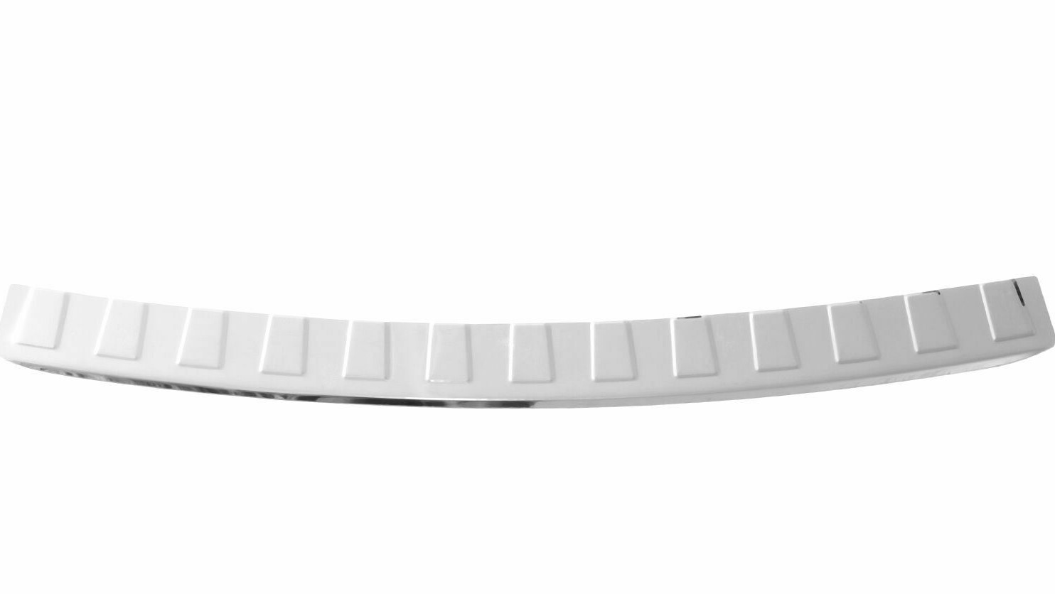 Edelstahl Ladekantenschutz Chrom Stoßstange Schutz Abdeckung mit Abkantung für Mazda CX-7 ab 2006-2012