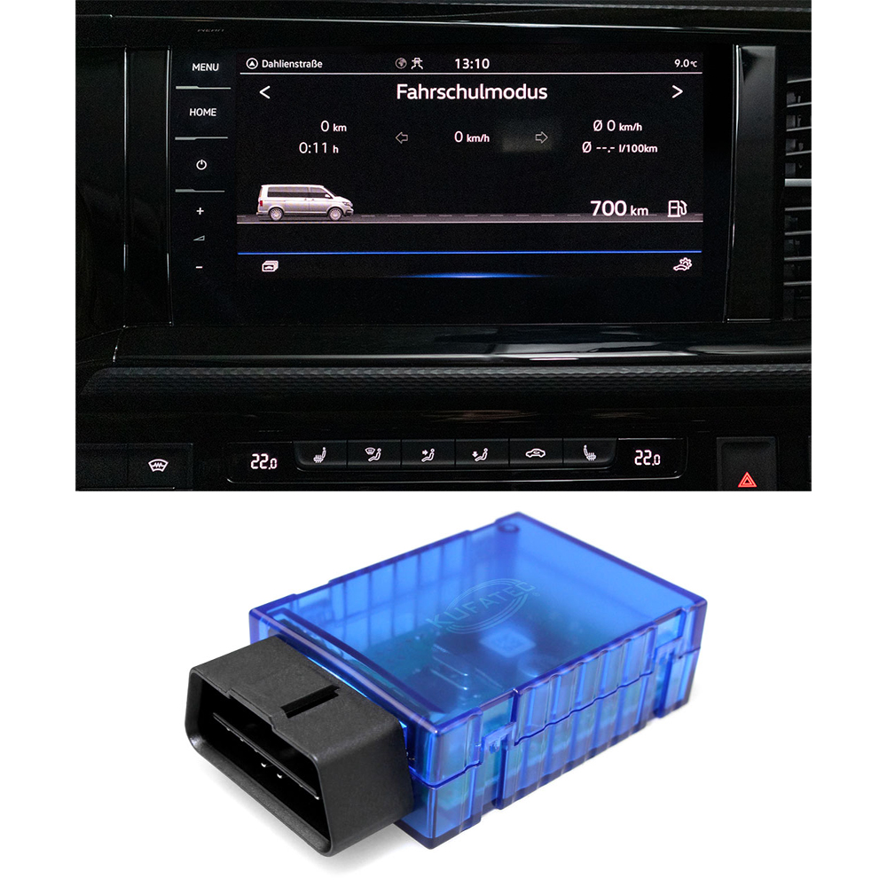 Original Kufatec Codier Dongle Fahrschulmodus Fahrschule Aktivierung für Skoda