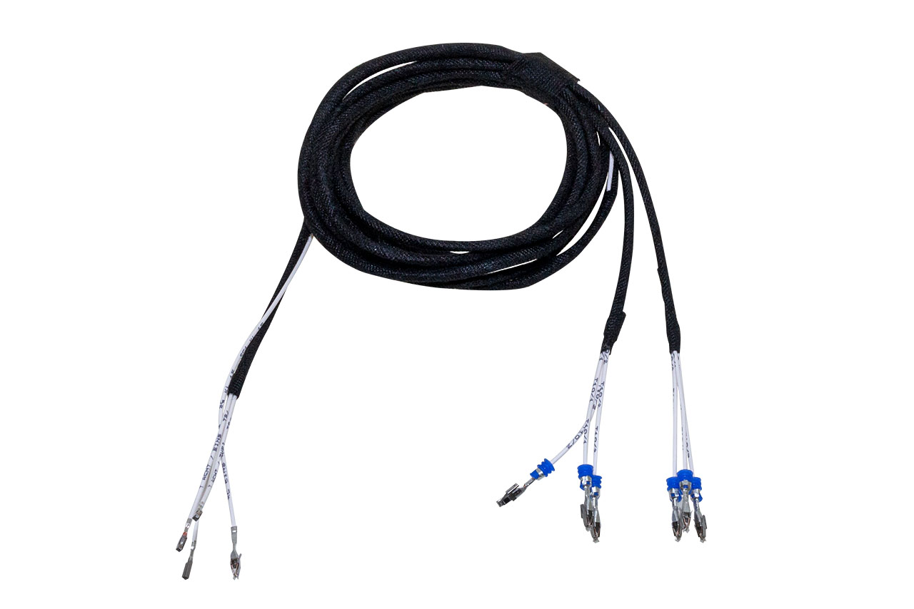 Original Kufatec Rückrüstung mLWR Kabelbaum XENON = HALOGEN für VW Scirocco III