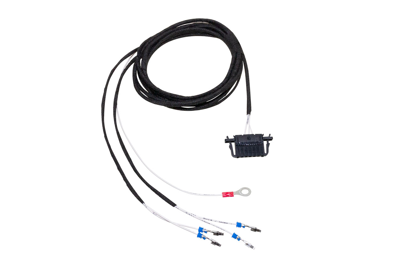 Original Kufatec Rückrüstung mLWR Kabelbaum XENON auf HALOGEN für Audi A3 8P