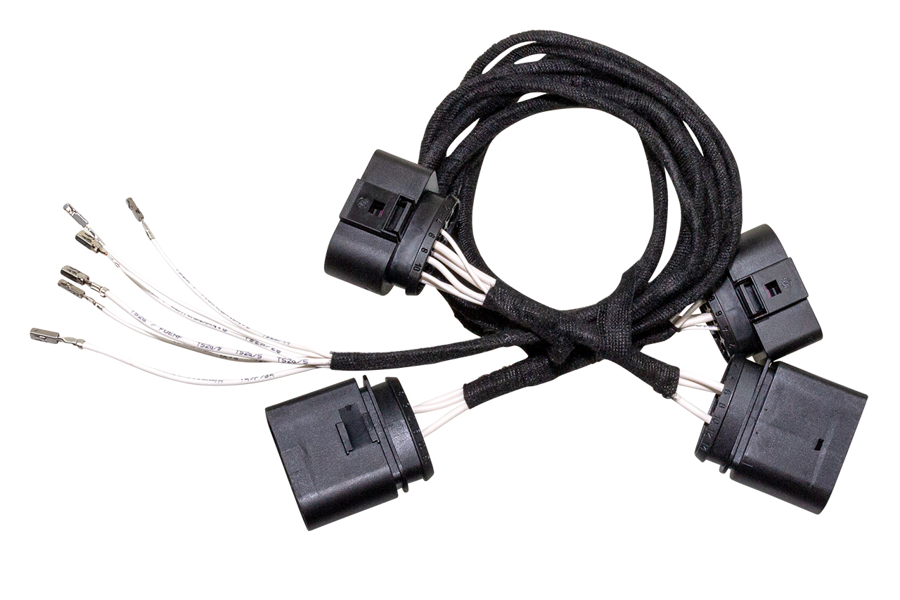 Original Kufatec XENON auf HALOGEN Scheinwerfer Adapter Kabel für VW Golf 6 VI