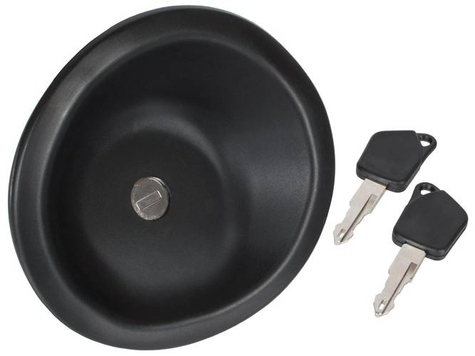 Tankdeckel Deckel + 2x Schlüssel für Peugeot 206 ab 1998-