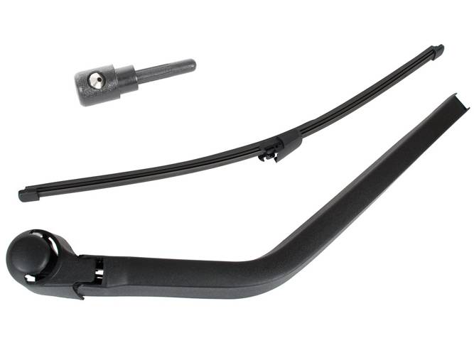 Scheibenwischer Heckwischer Arm Kappe Spritzdüse für VW T5 Hecktüre Links 03-15