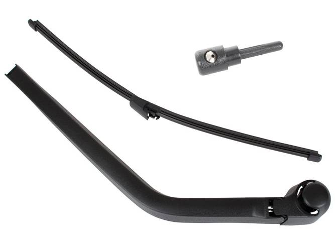 Scheibenwischer Heckwischer Arm Kappe Spritzdüse für VW T5 Hecktüre Rechts 03-15