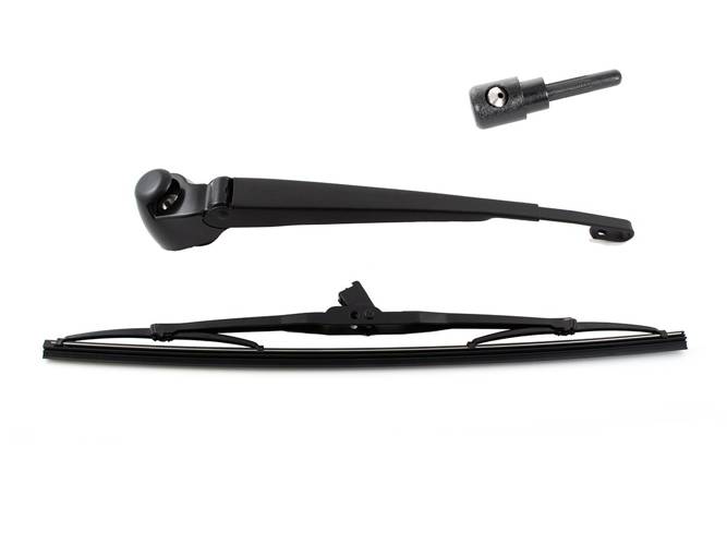 Scheibenwischer Heckwischer Arm Kappe Spritzdüse für VW Golf 4 IV Variant 99-06