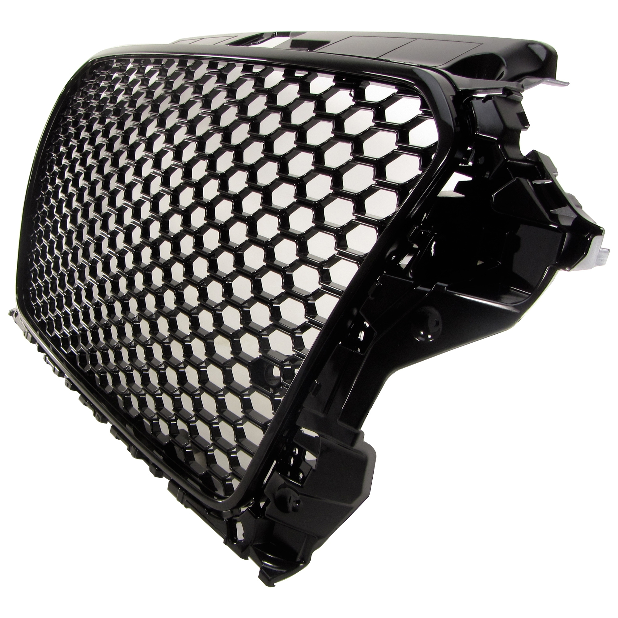 Kühlergrill Sportgrill Waben Gitter SCHWARZ GLANZ für Audi A3 8V ab 2012-2016