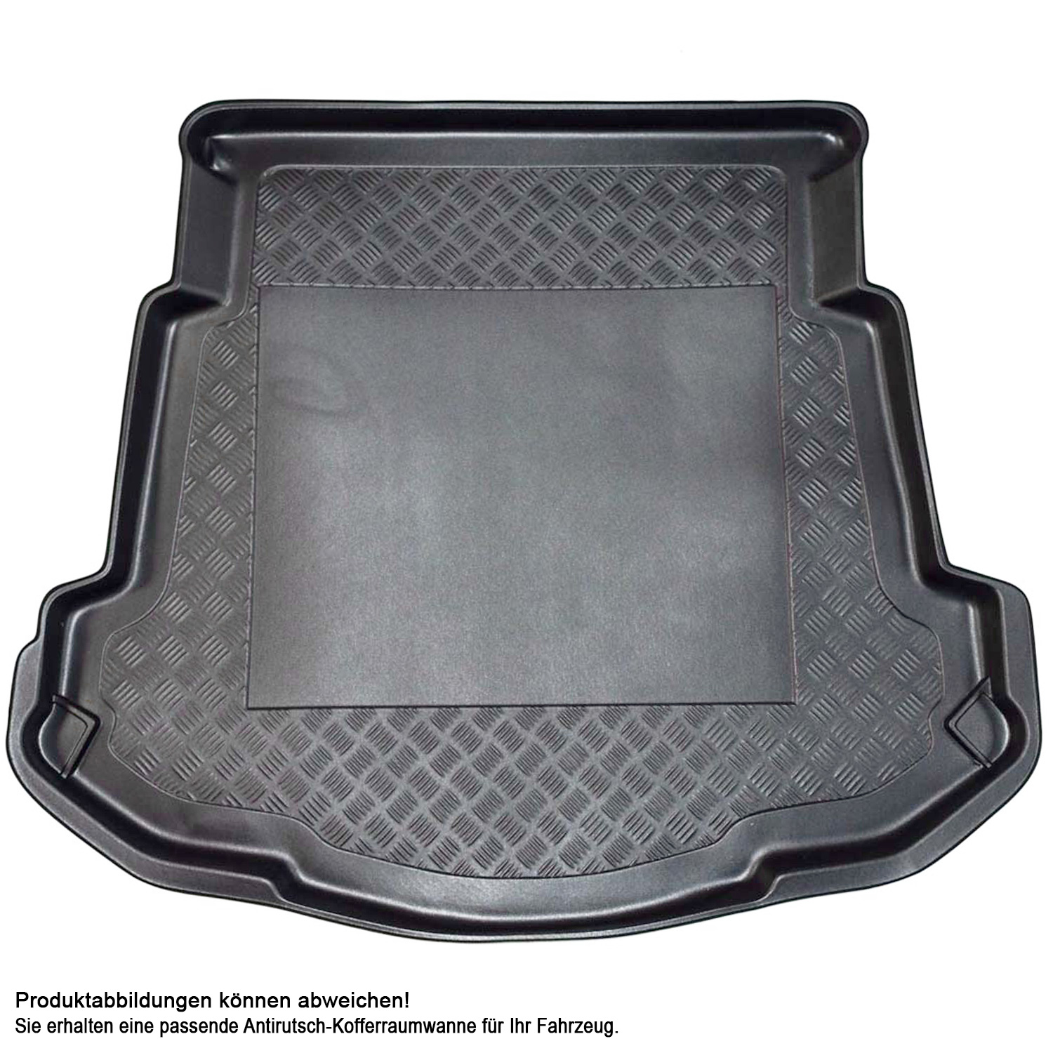 Original TFS passgenaue Kofferraumwanne mit Antirutsch Fläche Schutz Matte Wanne Kofferraum Made in Germany für Skoda Octavia IV Combi ab 2020-