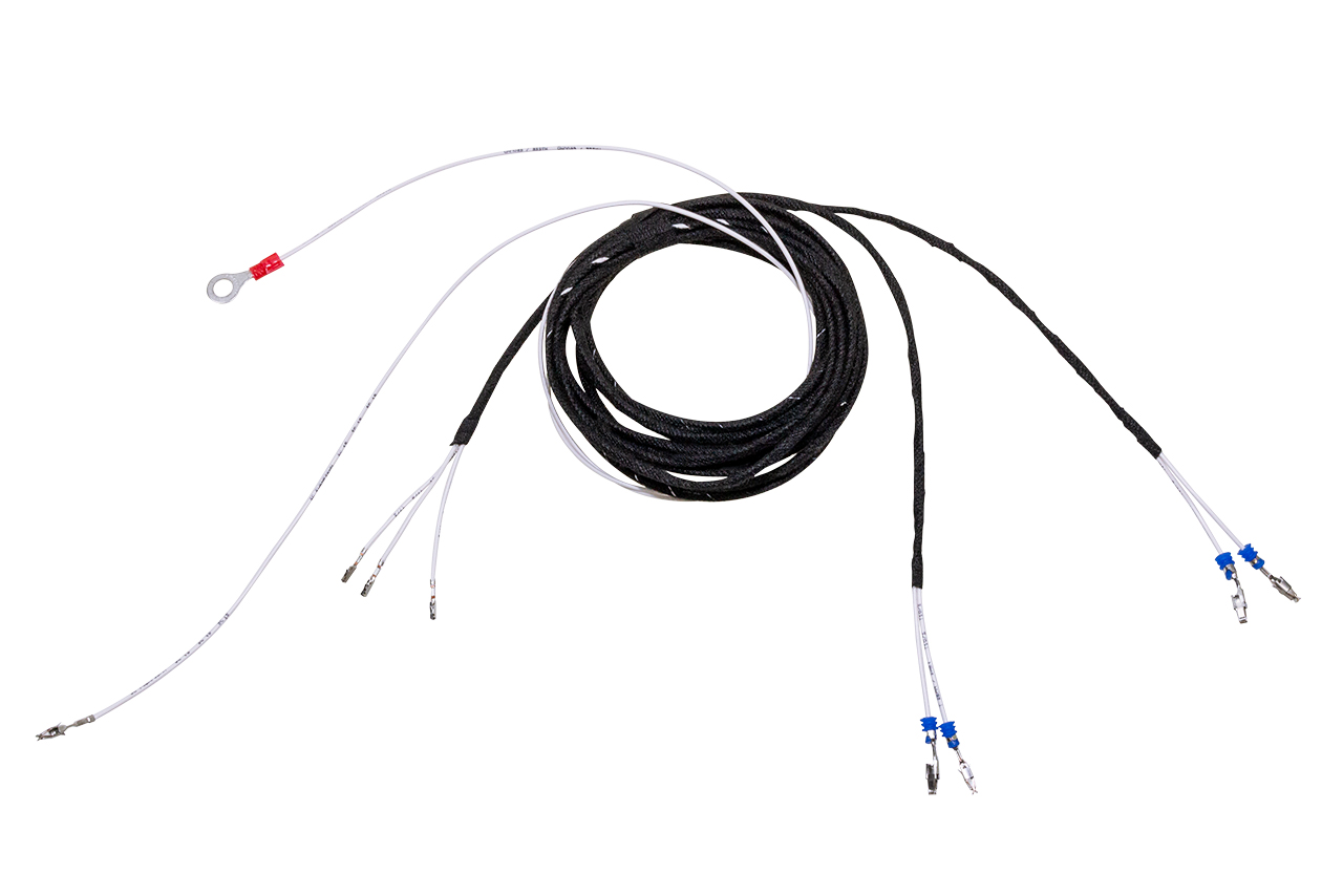 Original Kufatec Rückrüstung mLWR Kabelbaum XENON auf HALOGEN für Seat Altea 5P