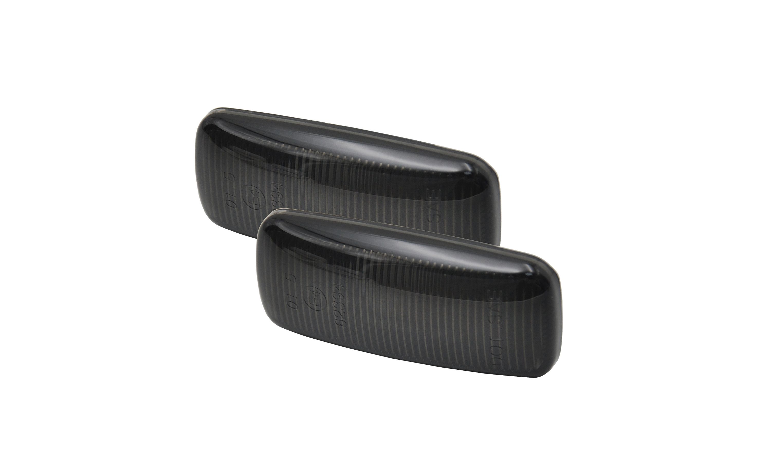 2x Seitenblinker Blinker in Schwarz Smoke SET für Audi A2 A3 8L A4 B5 A6 4B A8 4D TT 8N