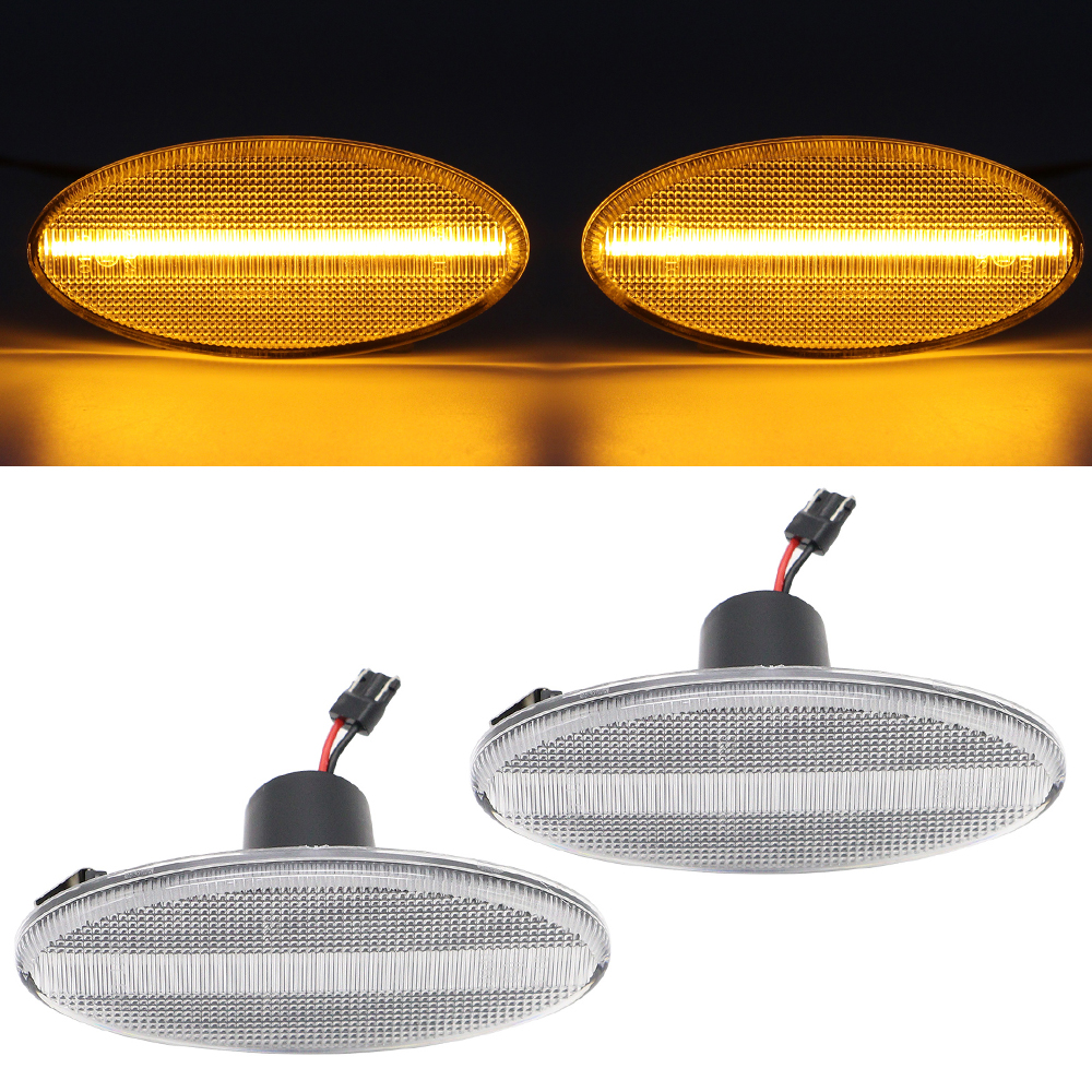 2x LED Seitenmarkierungsleuchten Seitenmarkierungs Leuchten