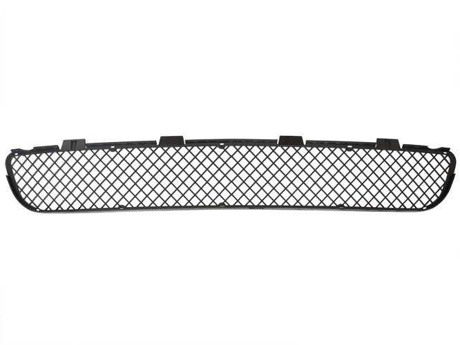 Kühlergrill Ersatz Gitter Mitte Stoßstange Stoßfänger Schwarz für BMW 5er E39 ab 1998-2003 mit M-Paket