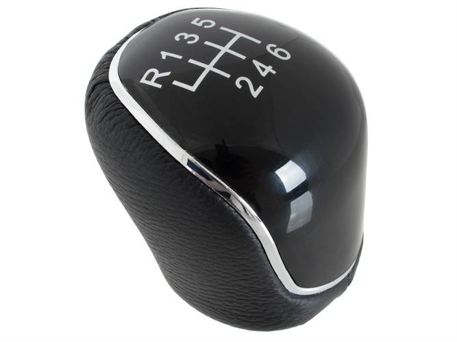Schaltknauf Knauf 6-Gang Schwarz für Citroen C-Crosser 2007- Peugeot 4007 07-13
