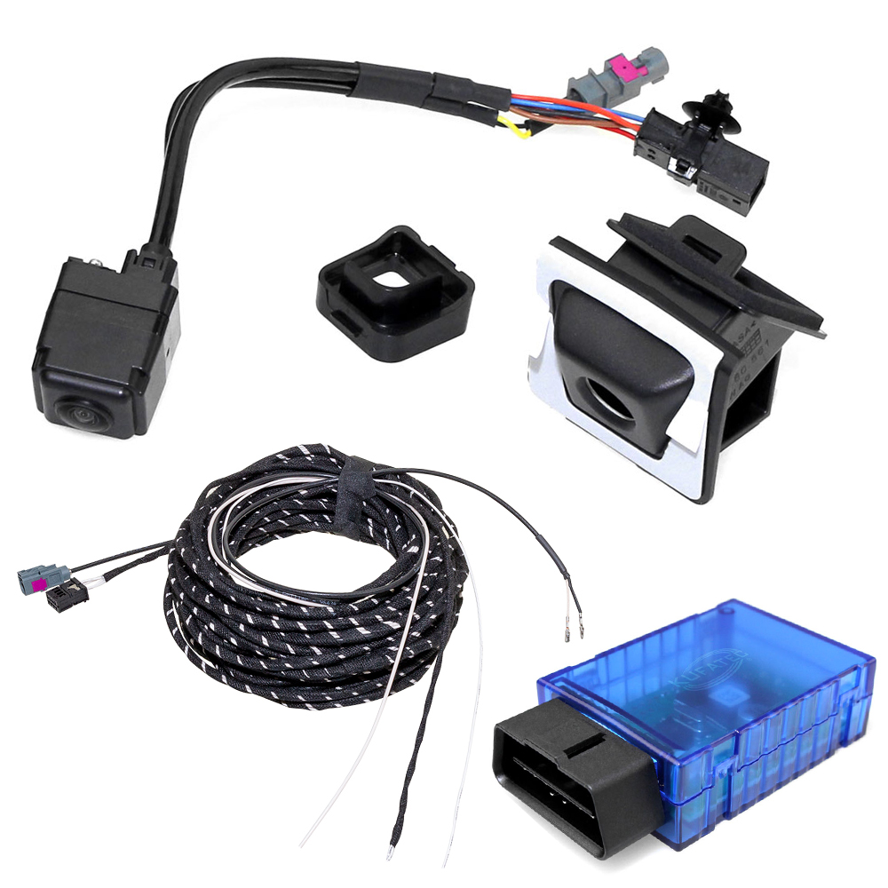 Original Kufatec Komplett- Set Nachrüstung Rückfahrkamera + Kabelbaum für MAN TGE 2016-