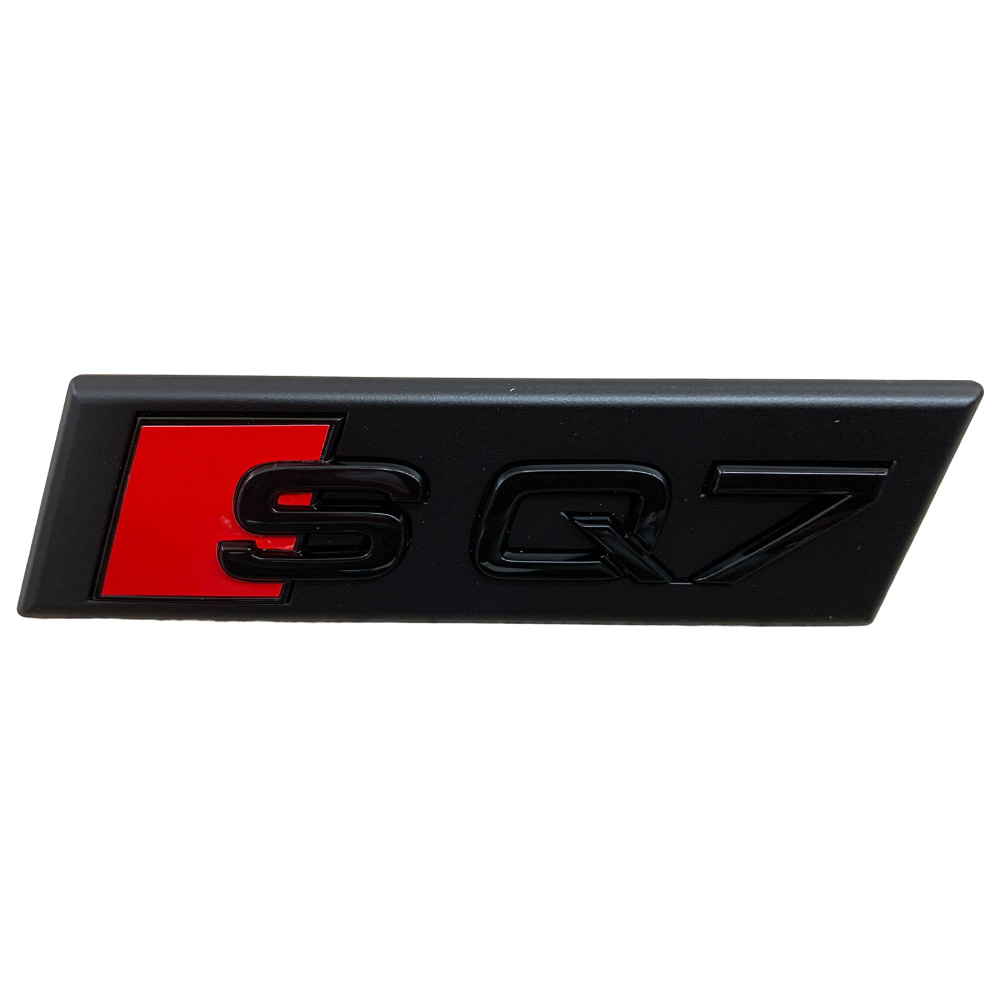 Original Audi SQ7 Q7 Black Edition Emblem Schriftzug Logo Emblem in ...