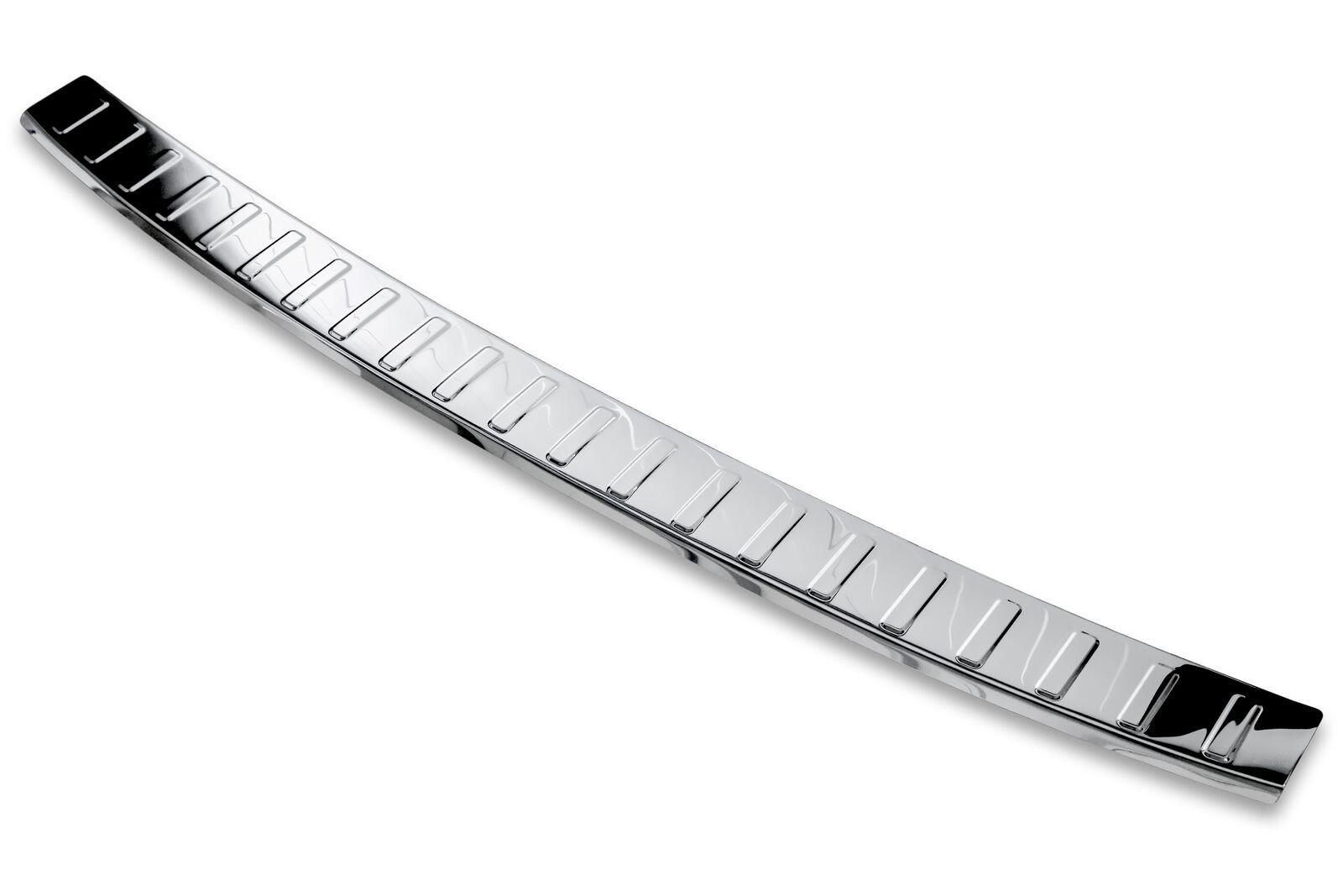 Edelstahl Ladekantenschutz Chrom Stoßstange Schutz Abdeckung mit Abkantung für BMW X3 G01 F97 G08 ab 2017-