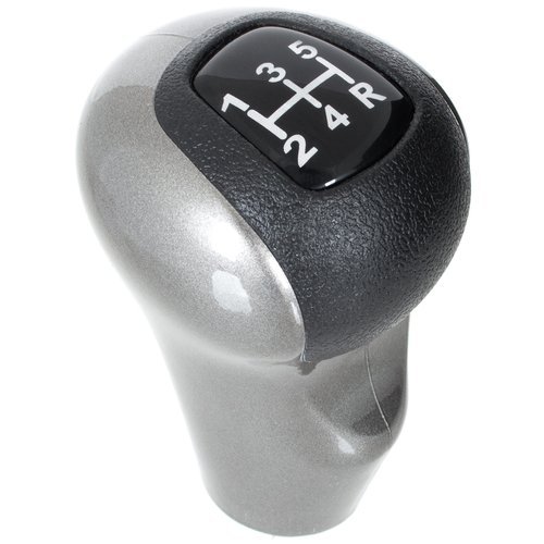 Schaltknauf Knauf in Schwarz / Silber 5-Gang für Honda Civic VIII 2005-