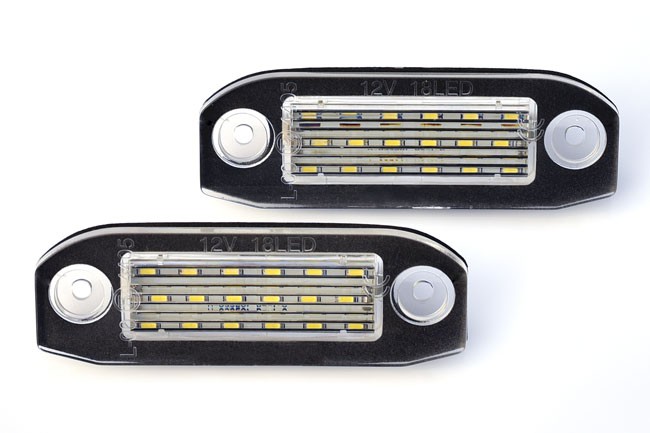 2x LED PREMIUM Kennzeichenbeleuchtung SMD für Volvo C30 XC60 XC70 XC90 S40 S60