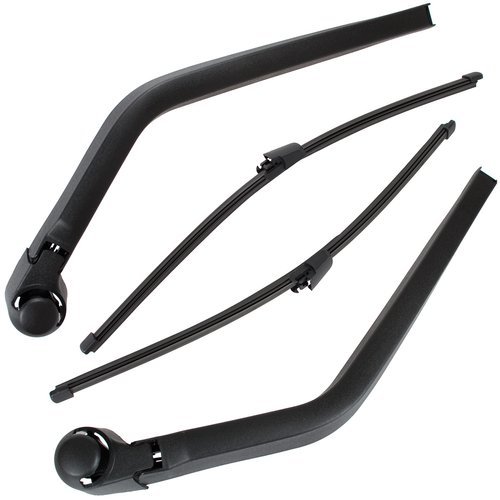 Scheibenwischer Heckwischer Wirscherarm Abdekkappe HECKTÜRE LINKS + RECHTS für VW T5 Transporter ab 2003-2015