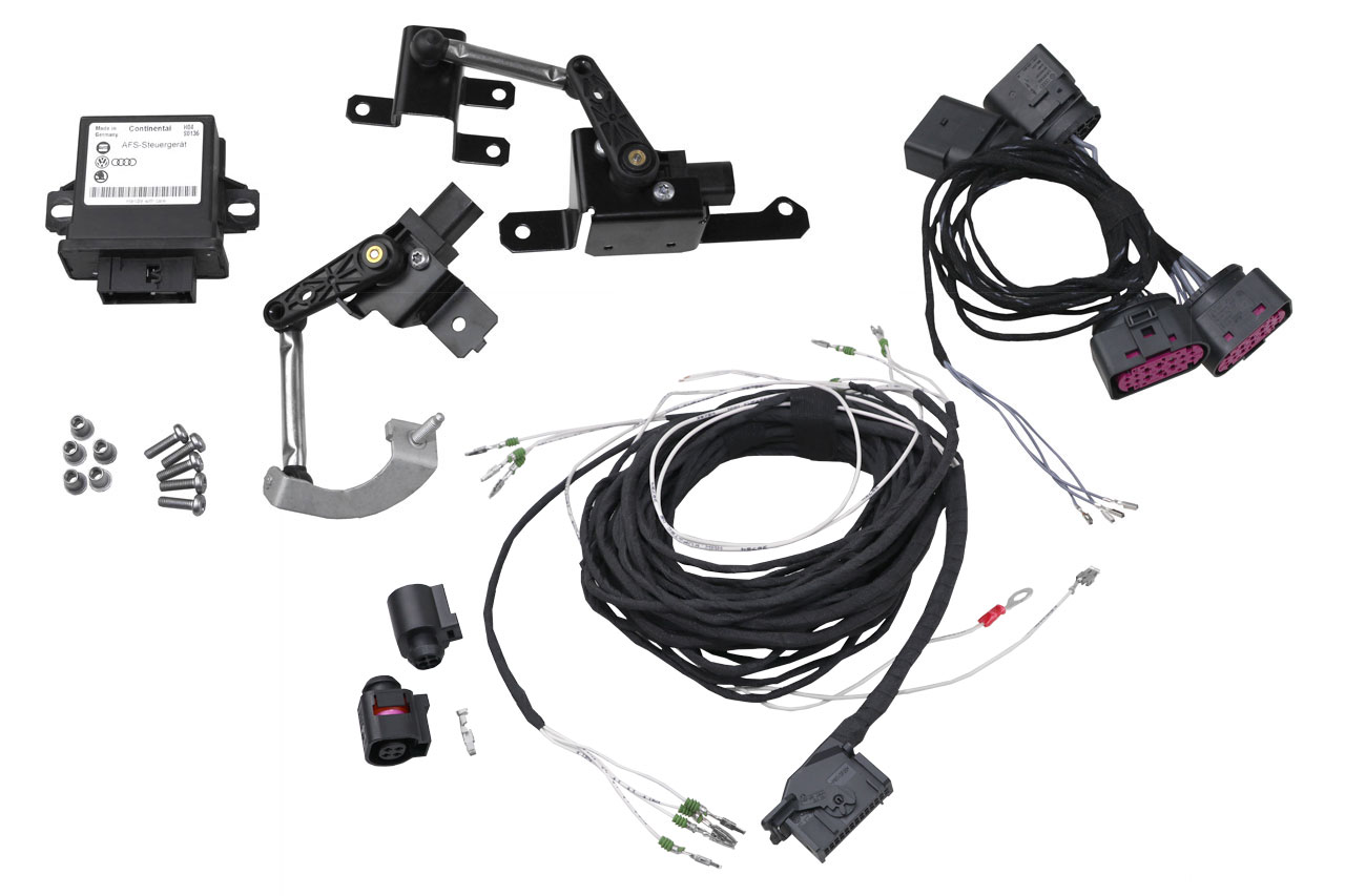 Original Kufatec Kabelsatz Kabelbaum Adapter Kabel aLWR Komplett-Set für VW T5 GP ab Modelljahr 2010 bis 2015