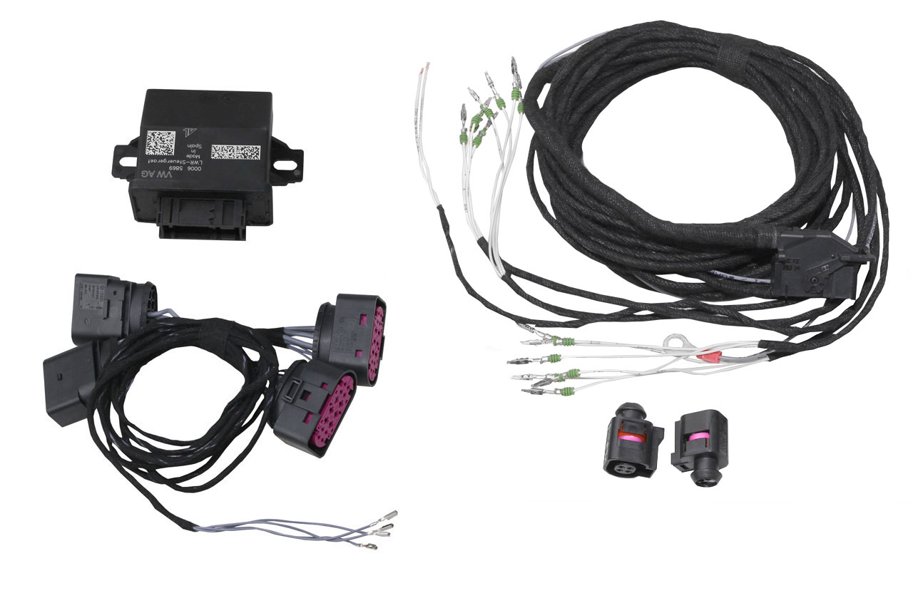 Original Kufatec Kabelsatz Kabelbaum Adapter Kabel aLWR Komplett-Set für Audi A6 4G C7