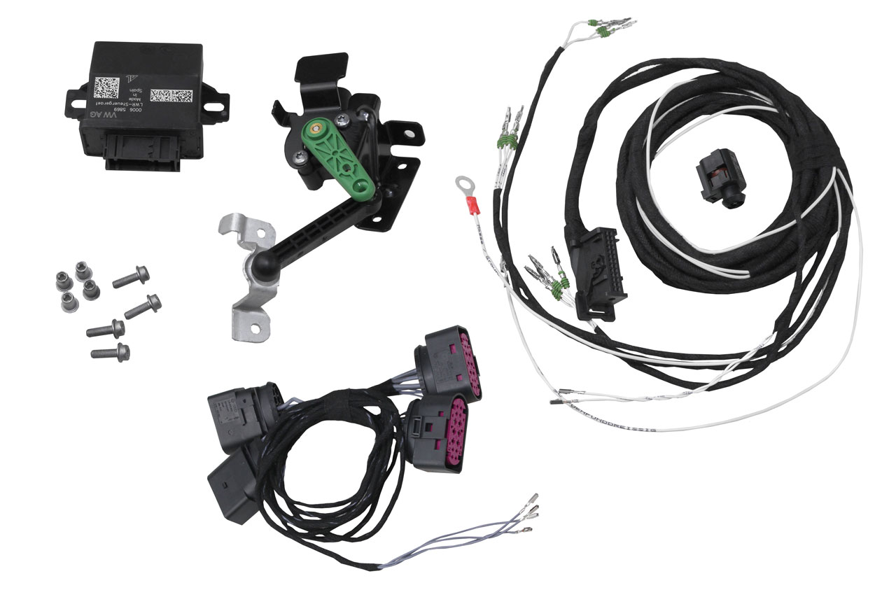 Original Kufatec Kabelsatz Kabelbaum Adapter Kabel aLWR Komplett-Set für Audi Q2 GA