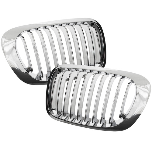 Kühlergrill / Sportgrill Chrom für BMW 3 E46 99-04 COUPE CABRIO