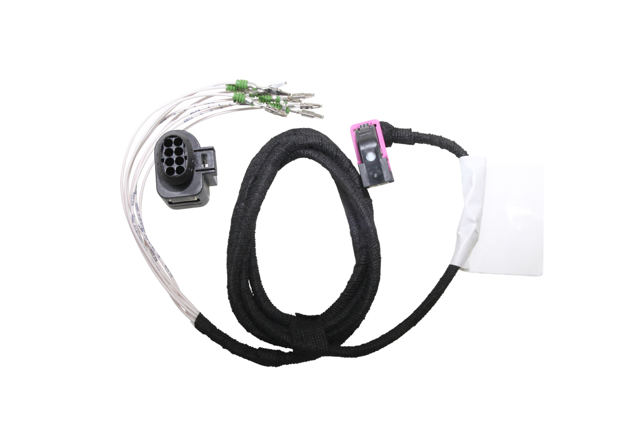 Original Kufatec Kabelsatz Kabelbaum Adapter Kabel Original Kufatec Kabelsatz Kabelbaum Adapter Kabel PLA PDC Steuergerät - Sensoren Front für Skoda Kamiq NW4 Kodiaq NS7 Superb 3V