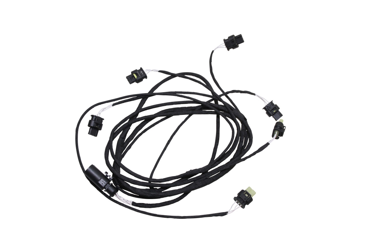 Original Kufatec Kabelsatz Kabelbaum Adapter Kabel PLA PDC Sensoren Frontstoßstange für Skoda Kamiq NW4 Kodiaq NS7 Superb 3V