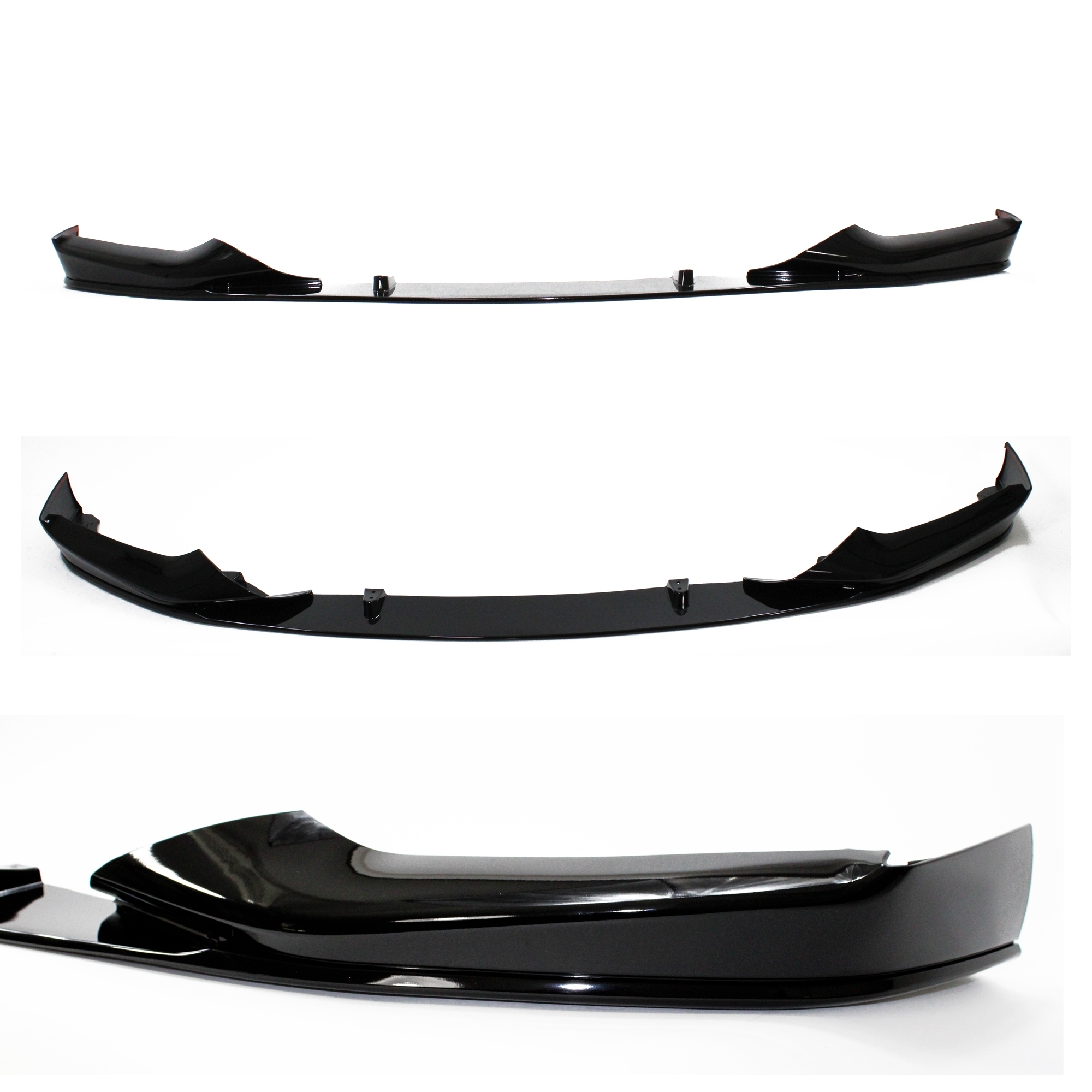 Frontspoiler Spoiler Lippe Stoßstange Schwarz Glanz für BMW 5er G30 G31 ab 02/2017- (nur für M-Paket)