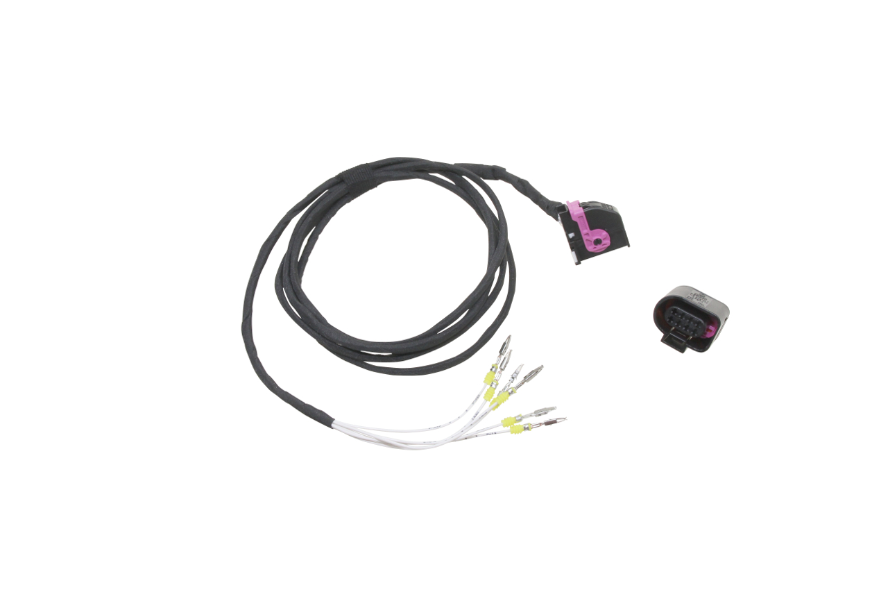 Original Kufatec Kabelsatz Kabelbaum Adapter Kabel PDC Steuergerät Front für VW Caddy SB Golf 8 VIII Skoda Octavia NX