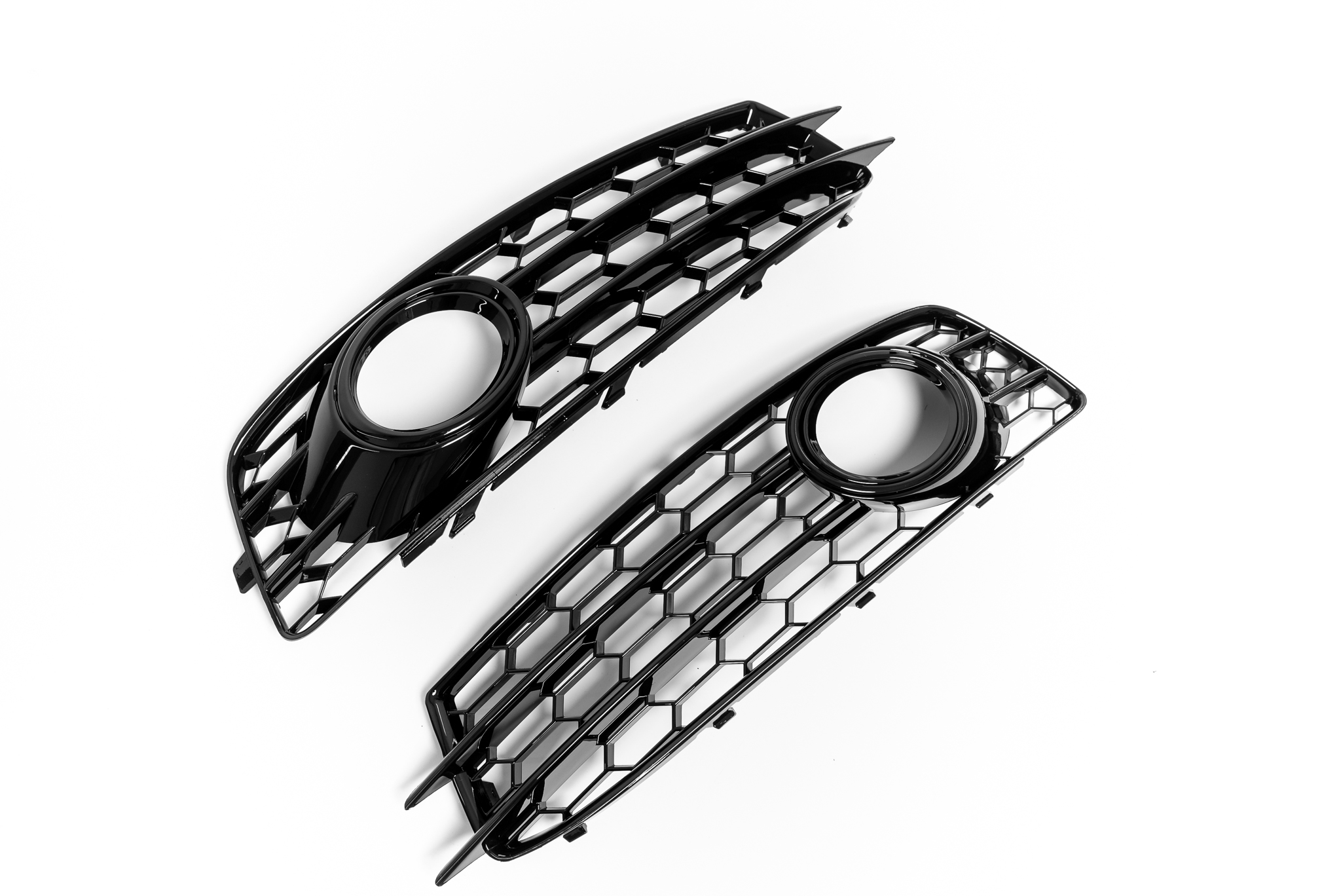 Stoßstange Gitter Set Waben Links + Rechts für Audi A3 8P Facelift ab 04/2008 - 03/2013