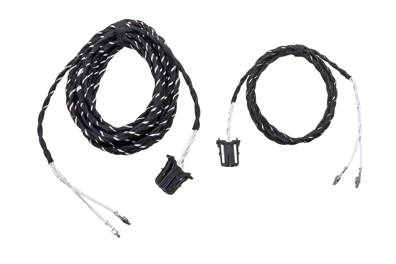 Original Kufatec Adapter Kabel Kabelbaum Lautsprecher aktiv Soundsystem für Audi A3 8V / Audi Q2 GA