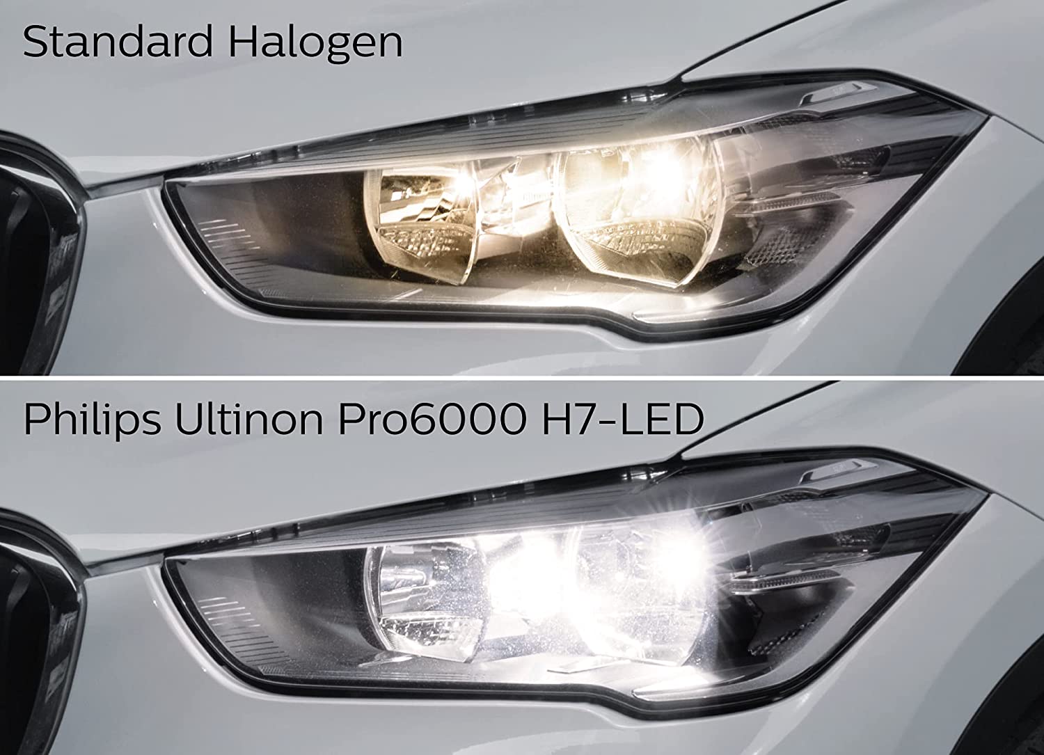 Philips Ultinon Pro6000 H7-LED Scheinwerferlampe, +230
