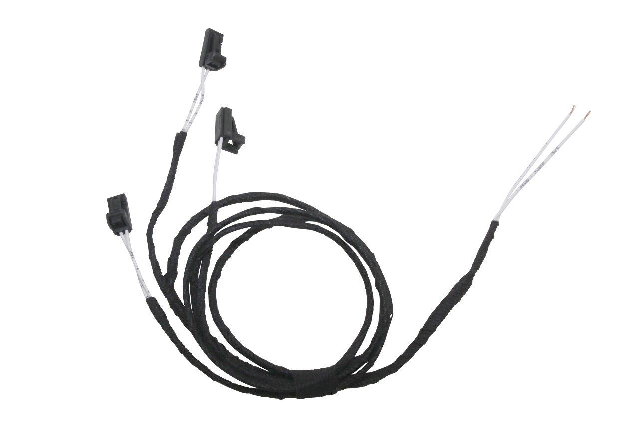 Original Kufatec Adapter Kabel Kabelbaum beleuchtete Drehregler Ausströmer für Audi A4 8K / A5 8T / Q5 8R