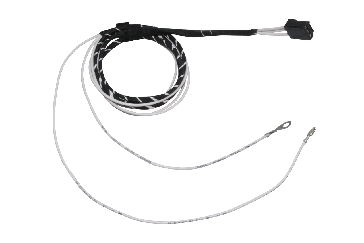 Original Kufatec Kabelsatz Kabelbaum Adapter Kabel Wechselrichter 12V > 230V für VW T5 7E ab 2010-2015