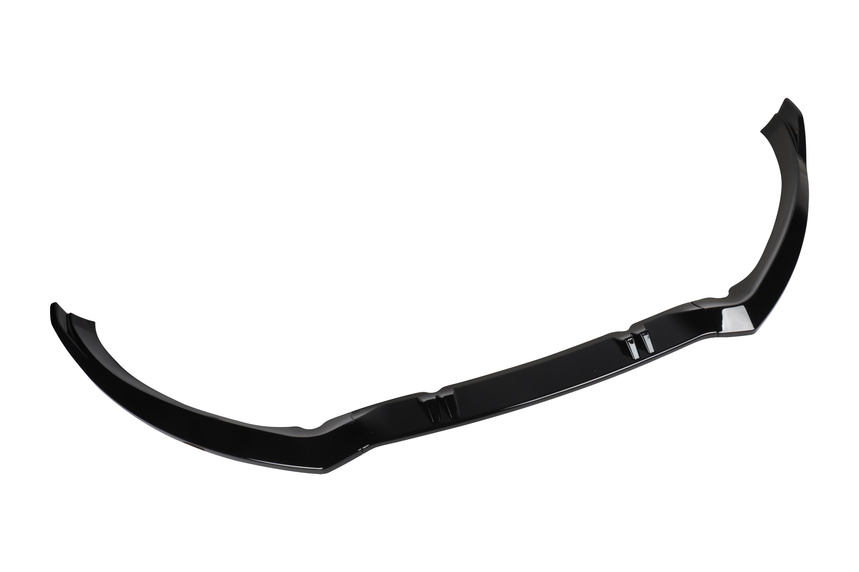 Frontspoiler Spoiler Lippe Stoßstange in Schwarz Glanz für Audi A5 8T / 8F Cabrio ab 2012-2016
