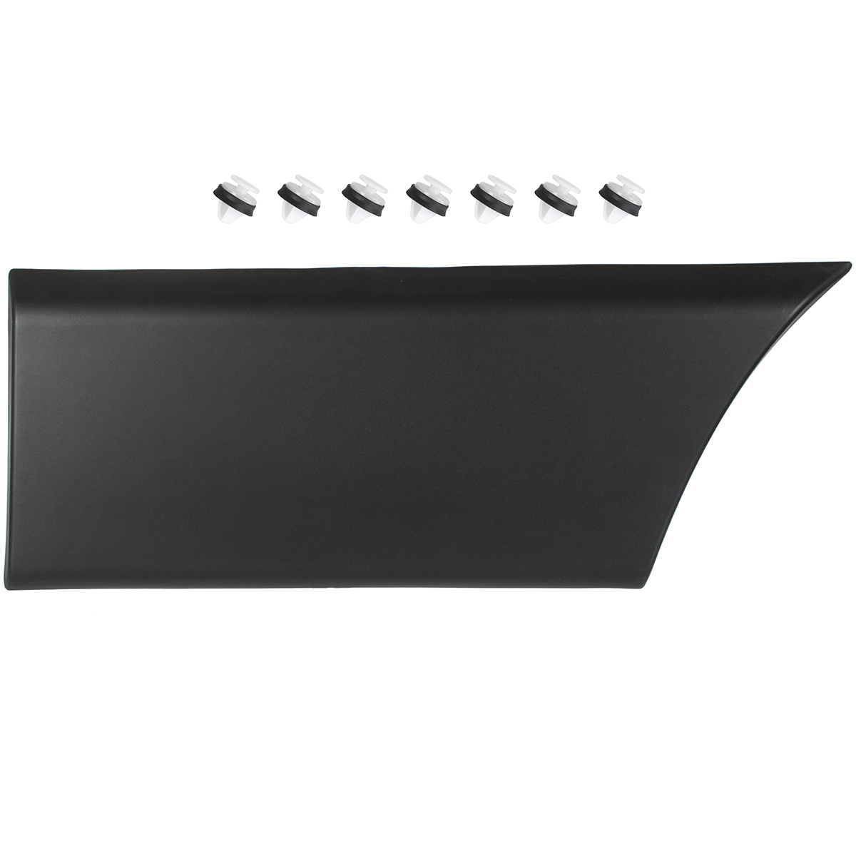 Seitenleisten Türleisten Leisten Zierleisten Seitenleiste + Clips Links 768F20006R für Renault Master III 2010- / Opel Movano B 2010- / Nissan NV400 2011- (nur L2 Modelle)