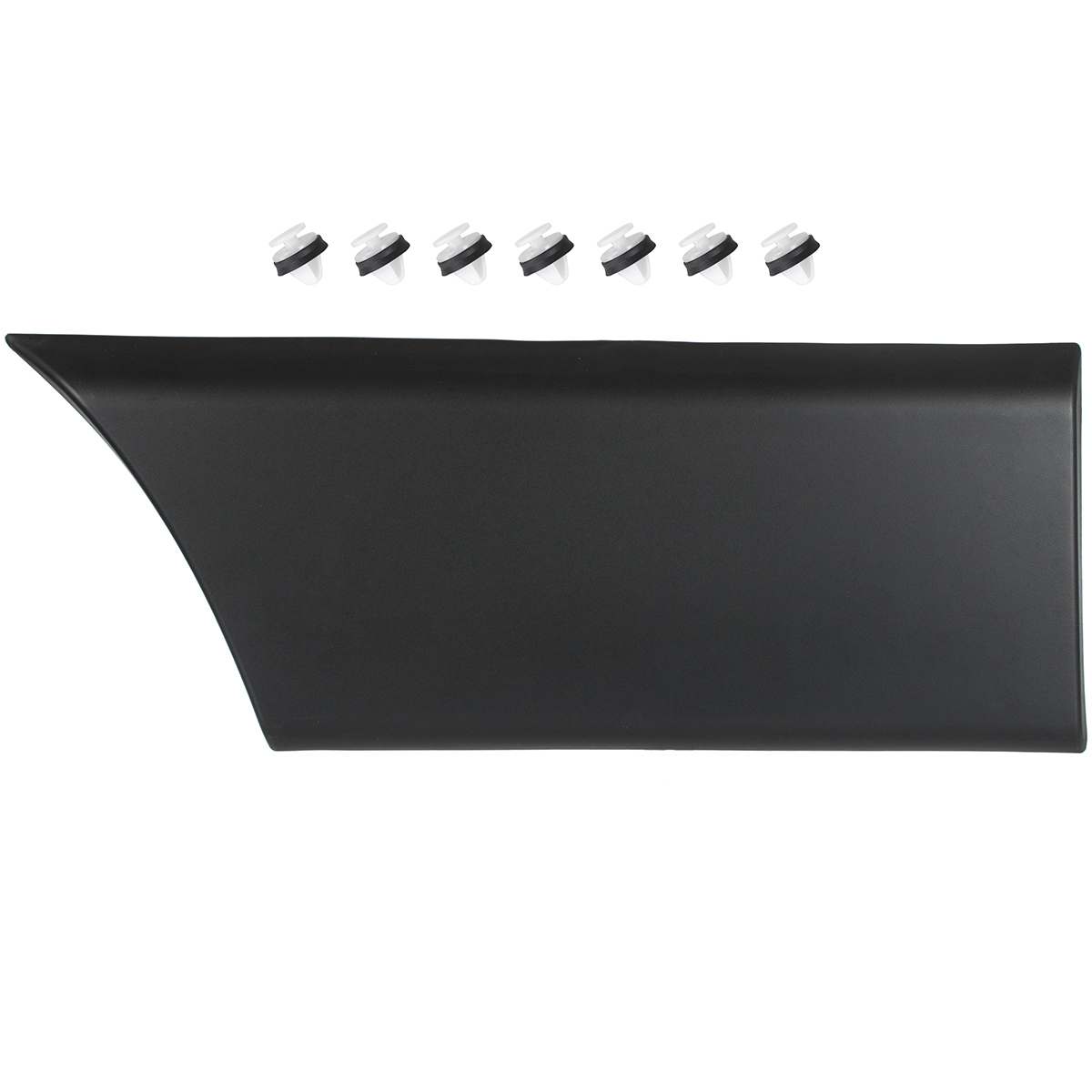 Seitenleisten Türleisten Leisten Zierleisten Seitenleiste + Clips RECHTS 768F20006R für Renault Master III 2010- / Opel Movano B 2010- / Nissan NV400 2011- (nur L2 Modelle)
