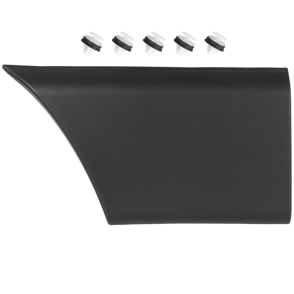 Seitenleisten Türleisten Leisten Zierleisten Seitenleiste + Clips HINTEN LINKS 768F20005R für Renault Master III 2010- / Opel Movano B 2010- / Nissan NV400 2011- (nur L2 Modelle)