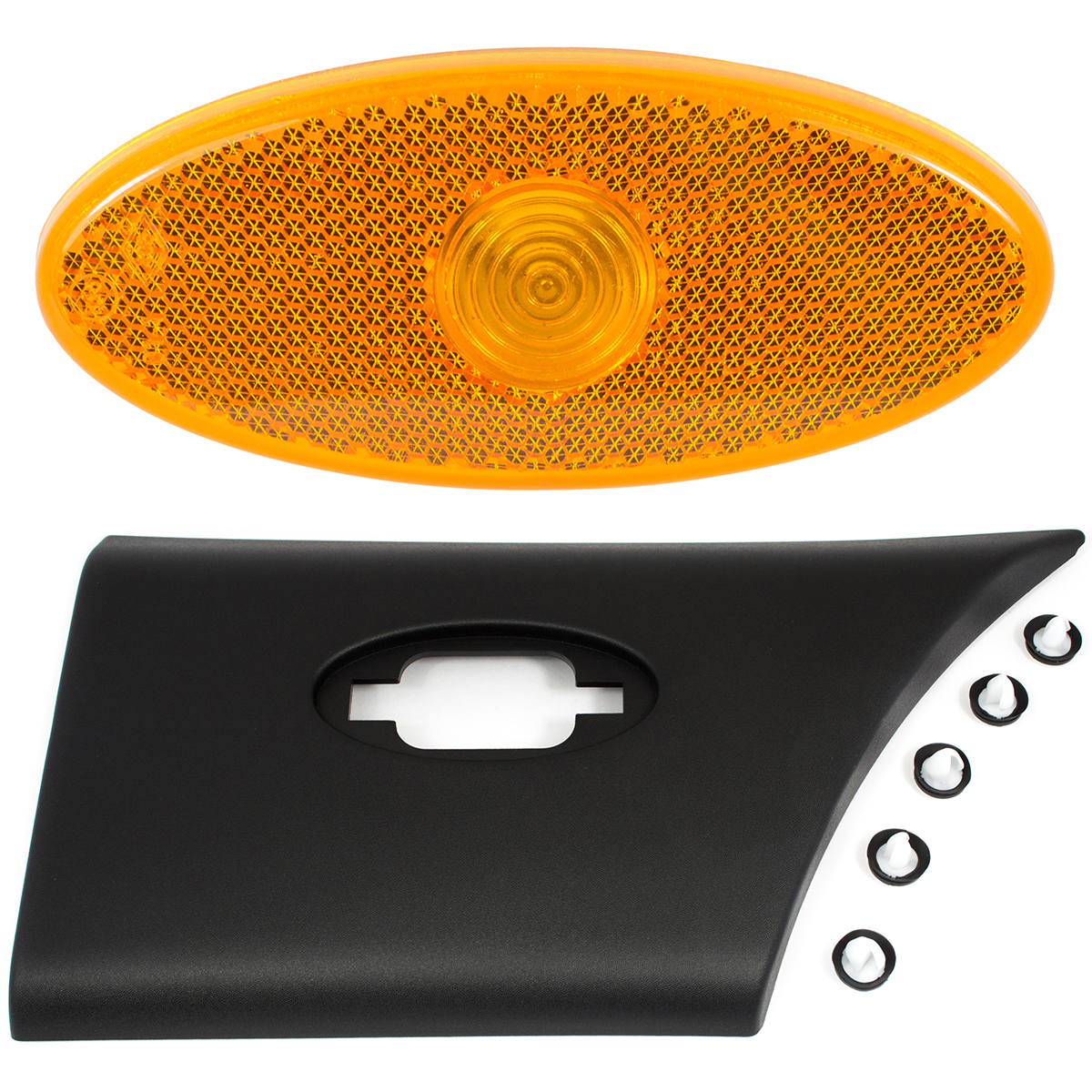 Seitenleisten Türleisten Leisten Zierleisten Seitenleiste + Clips + Leuchte RECHTS (hinter dem Hinterrad) Version L3 für Renault Master III 2010- / Opel Movano B 2010- / Nissan NV400 2011- (nur L2 Modelle)