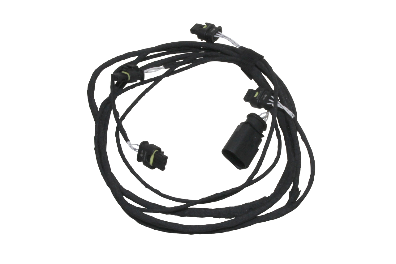 Original Kufatec Kabelsatz Kabelbaum Adapter Kabel PDC Sensoren Frontstoßstange für Seat Formentor KM7 / Leon KL