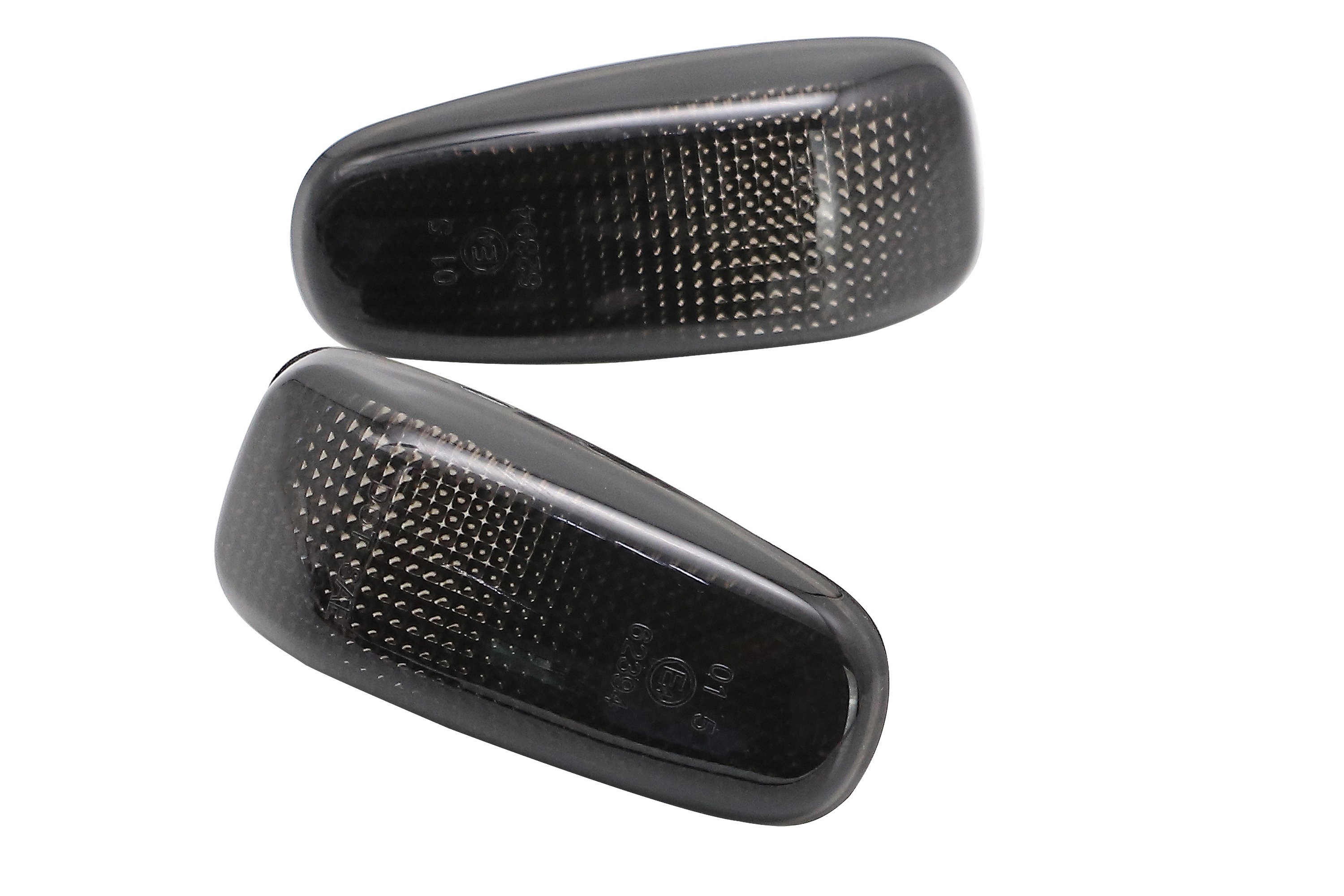 2x Premium Seitenblinker Blinker in Schwarz / Smoke für Mercedes W210 S210 R170 A208 C208 W208 Vito W638 Sprinter 905