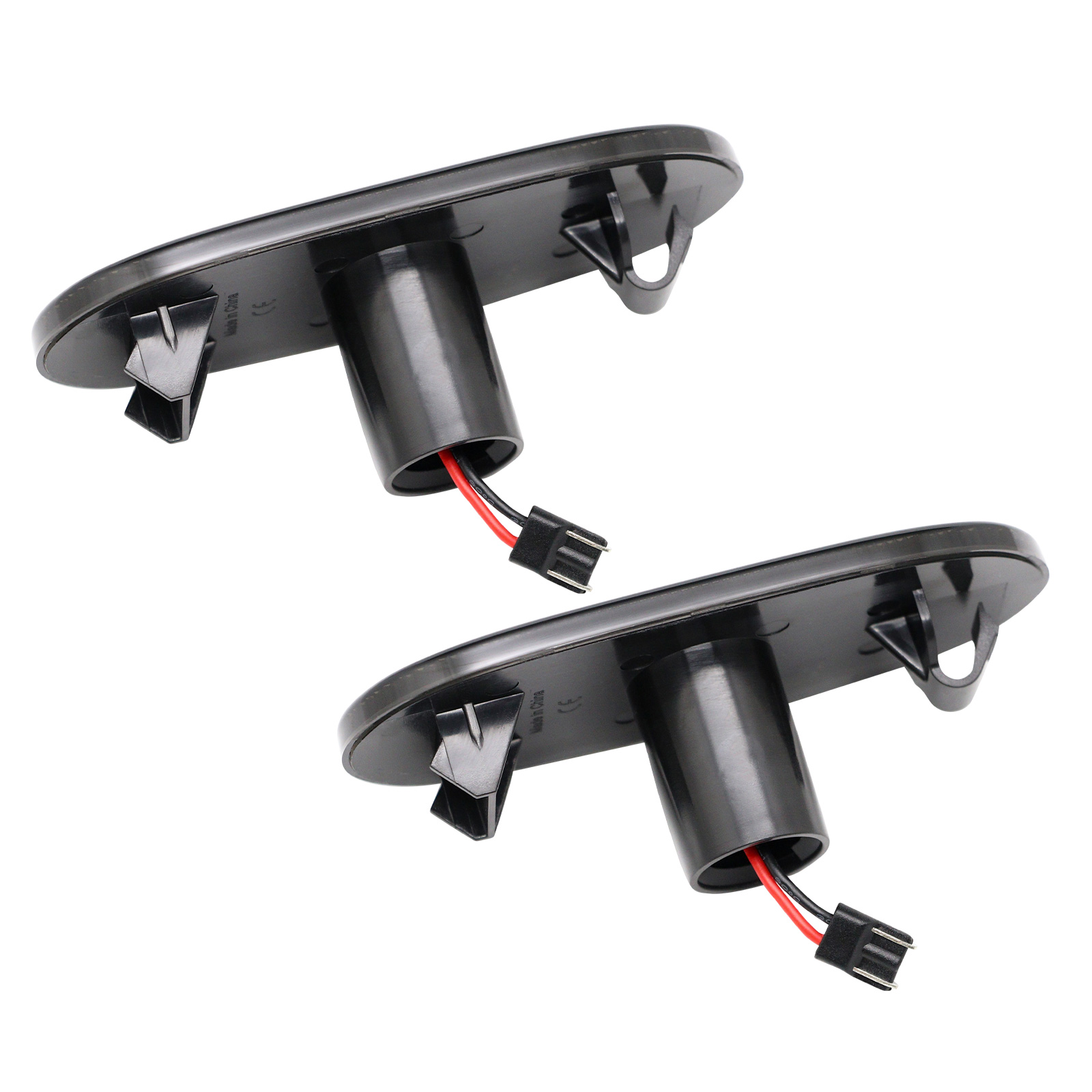 2x LED Seitenmarkierungsleuchten Seitenmarkierungs Leuchten Seitenbegrenzungsleuchten in Schwarz SET für Mercedes Spinter W906 / VW Crafter 2E