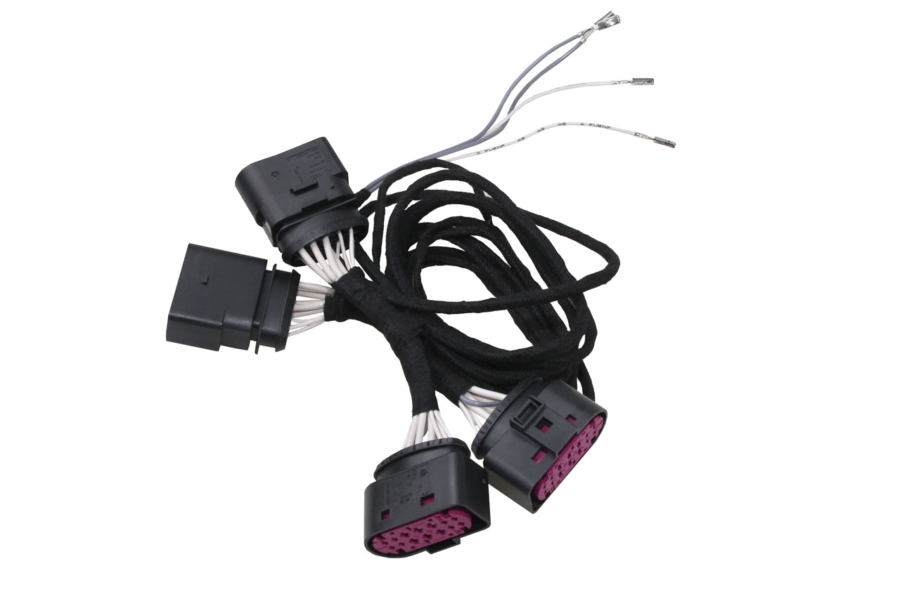 Original Kufatec Adapter Set für den einfachen Austausch der Xenon Scheinwerfer in die günstigeren Halogen Scheinwerfer für VW Beetle 5C Cabrio