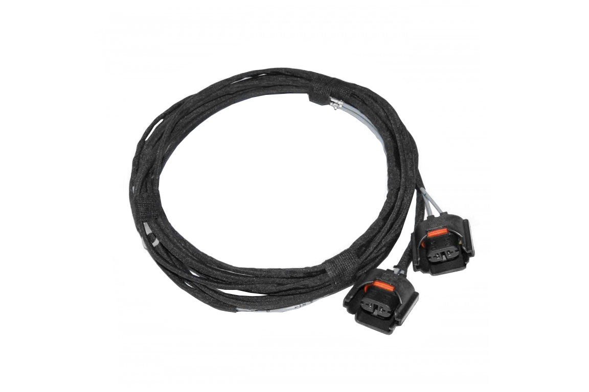 Original Kufatec Kabelsatz Kabelbaum Adapter Kabel Nebelscheinwerfer (NSW) für VW up / Skoda Citigo / Seat Mii