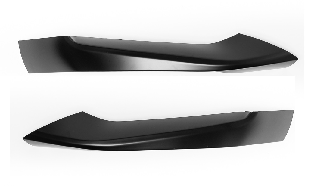 Spoilerecken Frontspoiler Flaps Spoiler Stoßstange für BMW 5er G30 G31 ab 2016- mit M-Paket Stoßstange