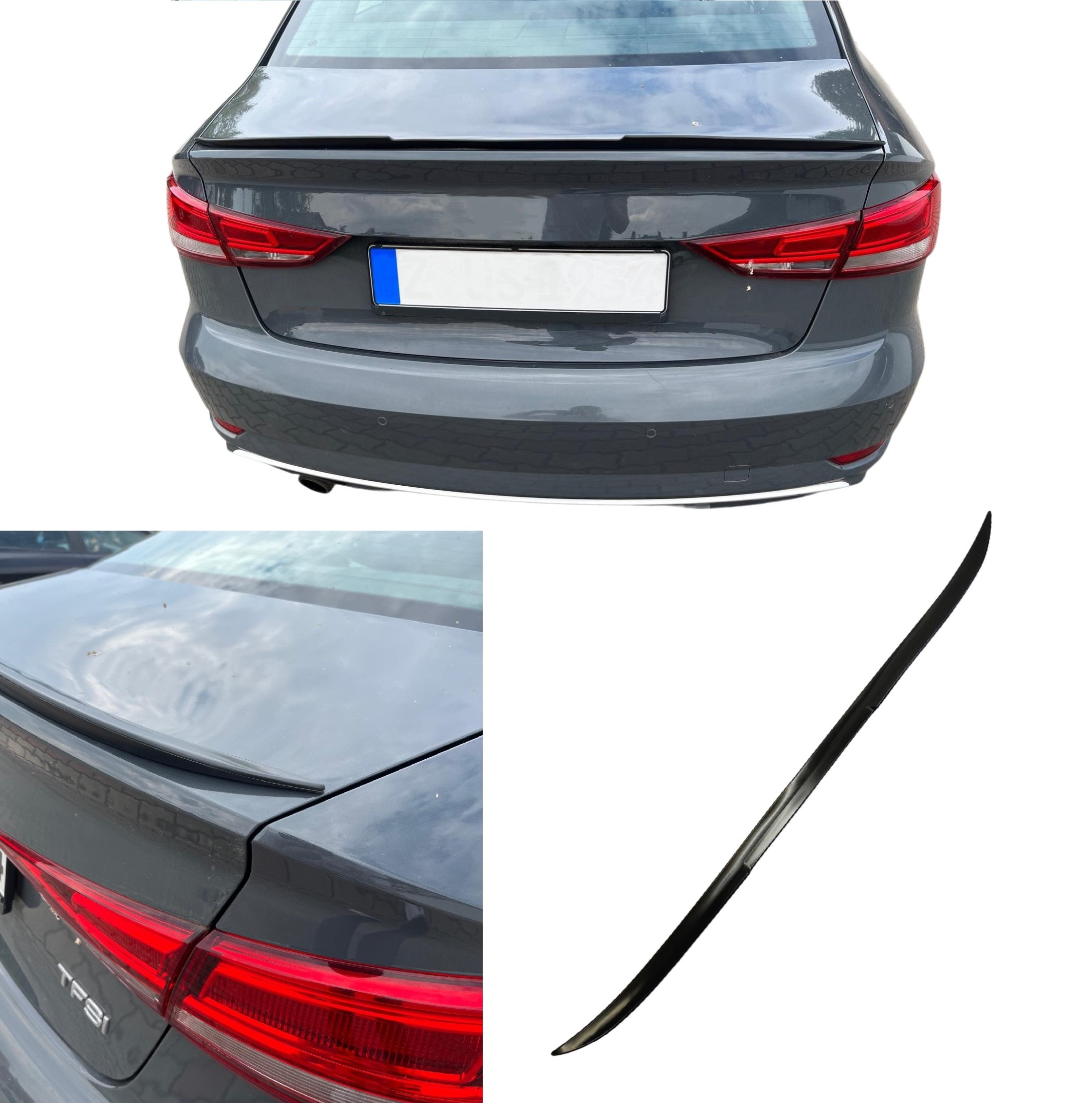 Heck Spoiler Spoilerlippe Kofferraum Lippe für Mercedes CLS C219 ab 2004-2010