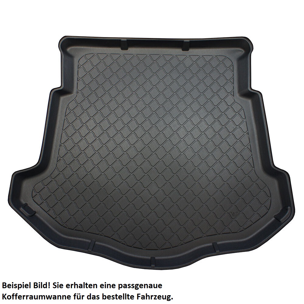 Original TF ECO Kofferraumwanne Schutz Matte für VW Caddy V ab 2020- hinter der 3. Sitzreihe